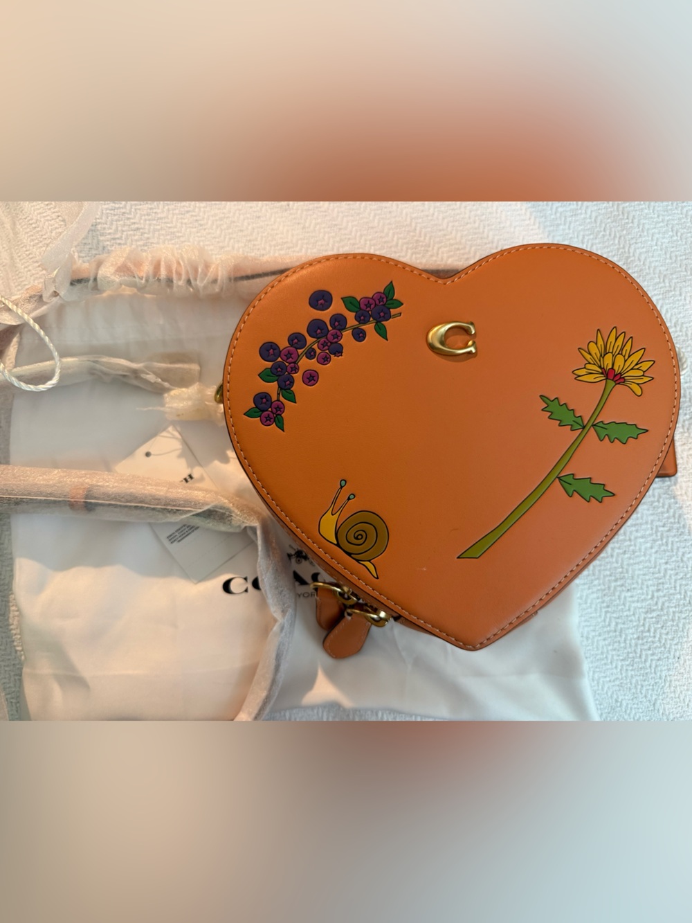 ✨NWT✨ Coach Heart-Shaped Crossbody